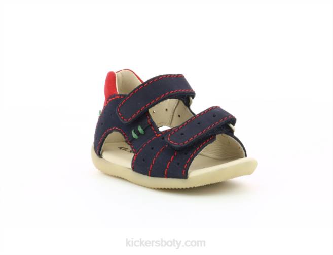 Kickers děti boping-2 tmavě červená JP26503