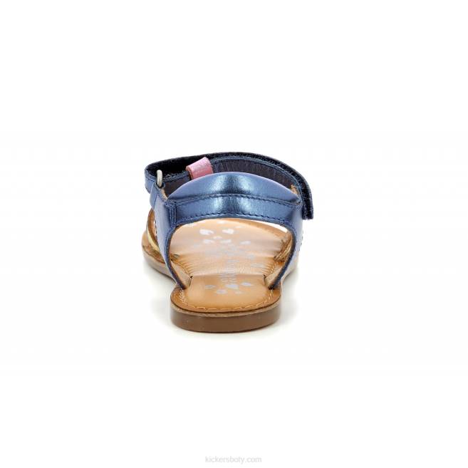 Kickers děti diamanto navy metal multico JP26527