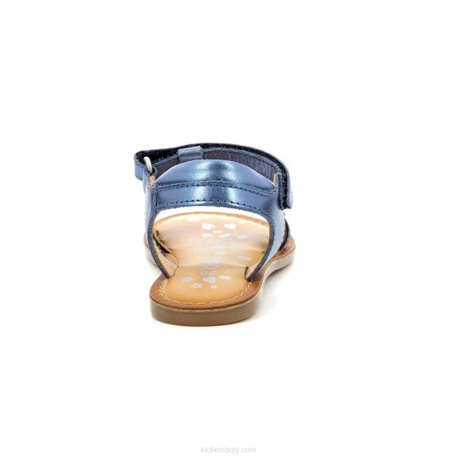 Kickers děti diamanto navy metalizované JP26636