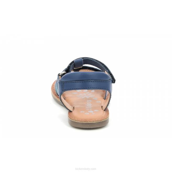 Kickers děti diamanto tmavě modrá metalizovaná JP26400