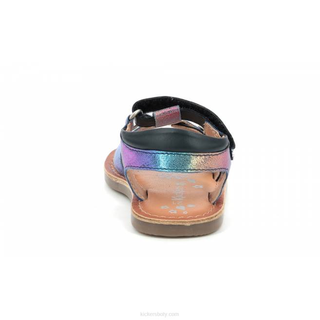 Kickers děti diazz tmavě modrá metalizovaná JP26577