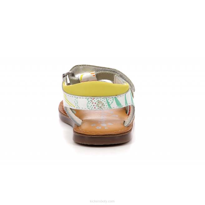 Kickers děti diazzově bílé slunce JP26616