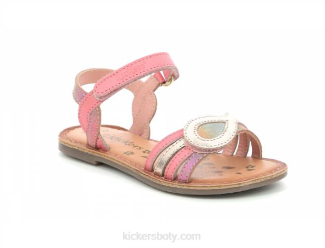 Kickers děti disposa růžová duha JP26513
