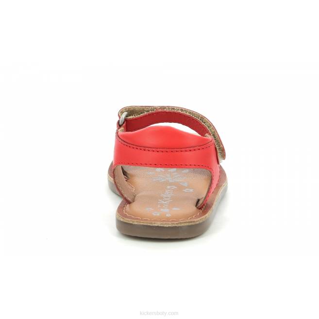 Kickers děti dyastar oranžová metalizovaná JP26476