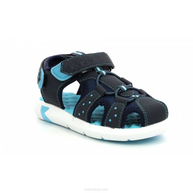 Kickers děti jumange tmavě modrá JP26504