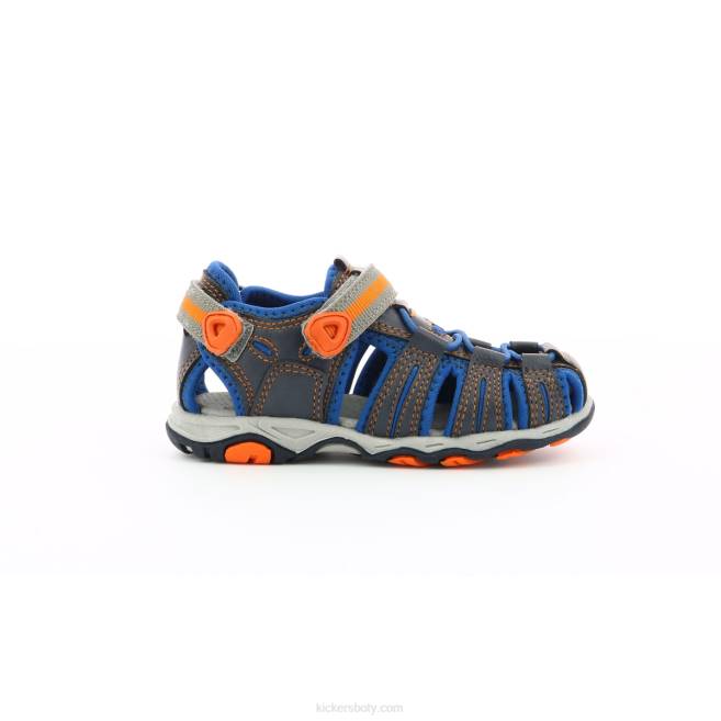 Kickers děti kawa jiná modrá JP26676