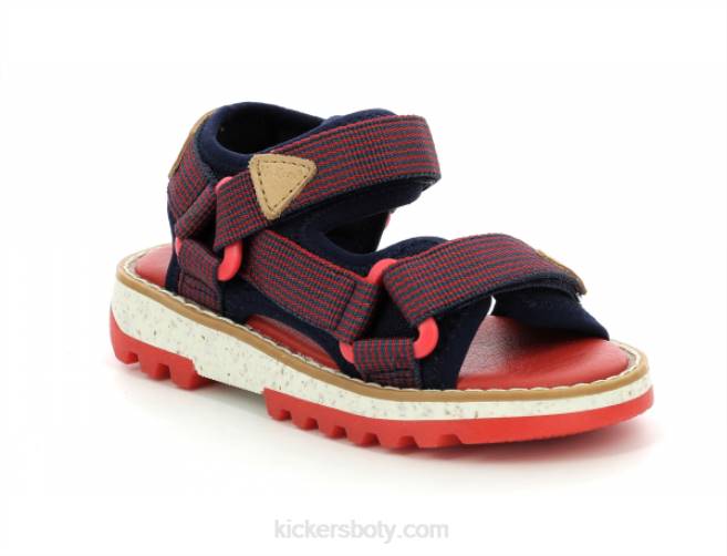 Kickers děti kickclock červené námořnictvo JP26501