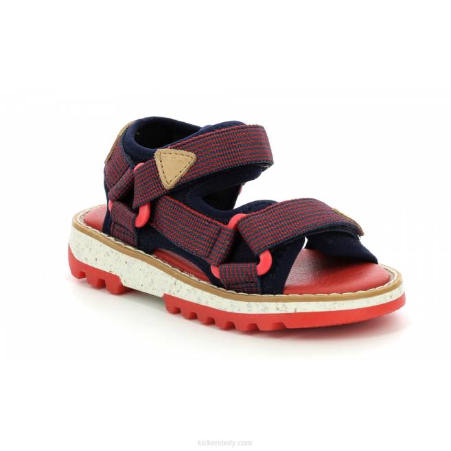 Kickers děti kickclock červené námořnictvo JP26501