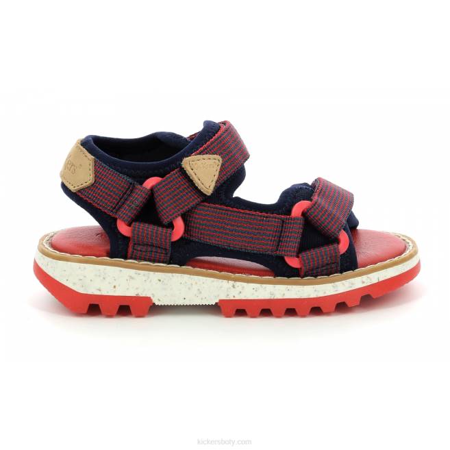 Kickers děti kickclock červené námořnictvo JP26501