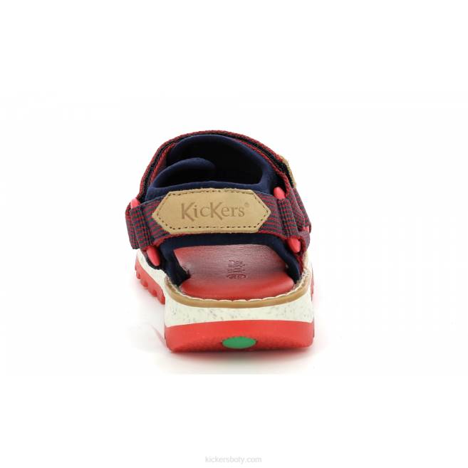 Kickers děti kickclock červené námořnictvo JP26501