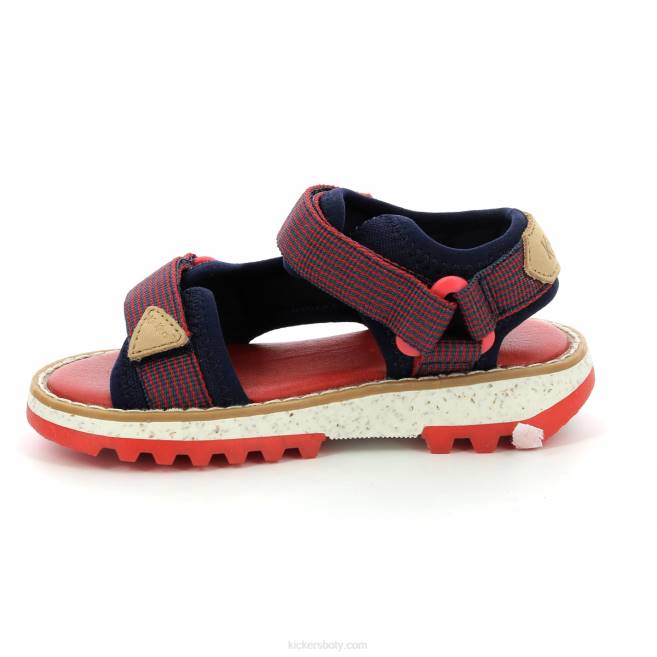 Kickers děti kickclock červené námořnictvo JP26501