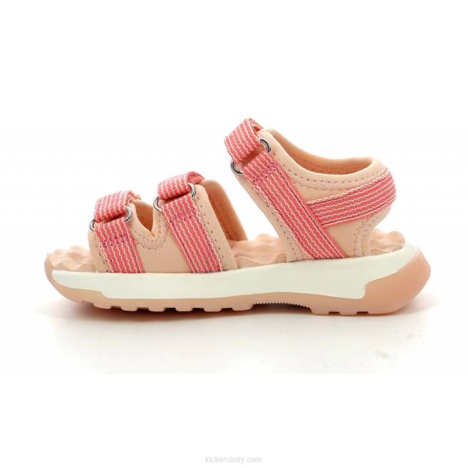 Kickers děti kikco růžový korál JP26495
