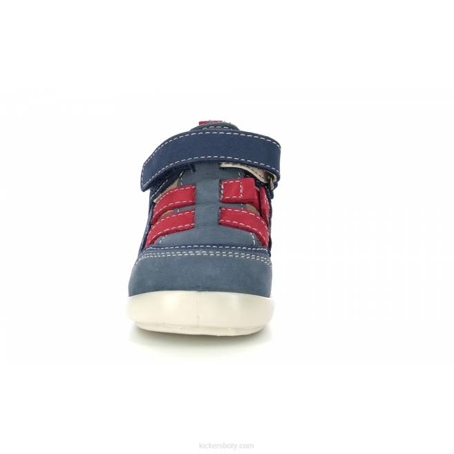 Kickers děti klony modrá červená JP26418