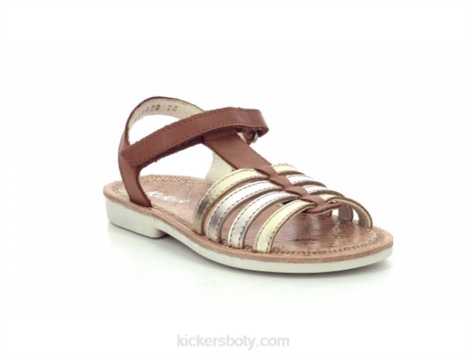 Kickers děti kosmetická hnědá JP26483