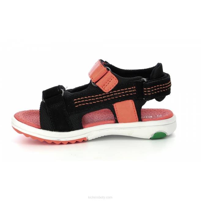 Kickers děti letadlo jiné černé JP26639