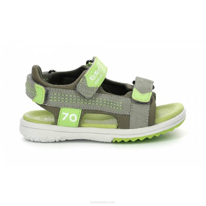 Kickers děti letadlo světlé khaki JP26641