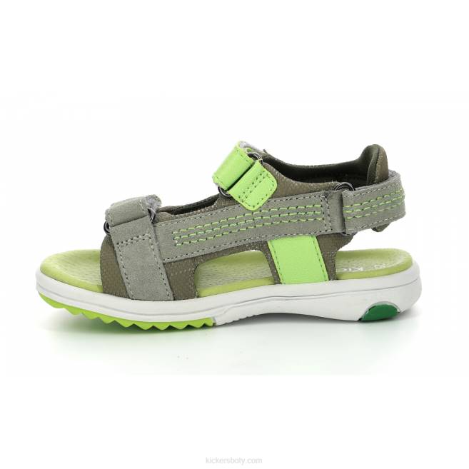 Kickers děti letadlo světlé khaki JP26641