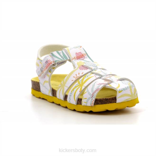 Kickers děti letní opálené bílé slunce JP26607