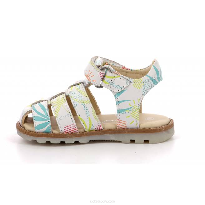 Kickers děti nonosti bílé slunce JP26632