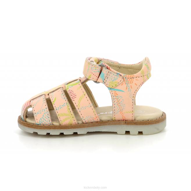 Kickers děti nonosti růžové sluníčko JP26633