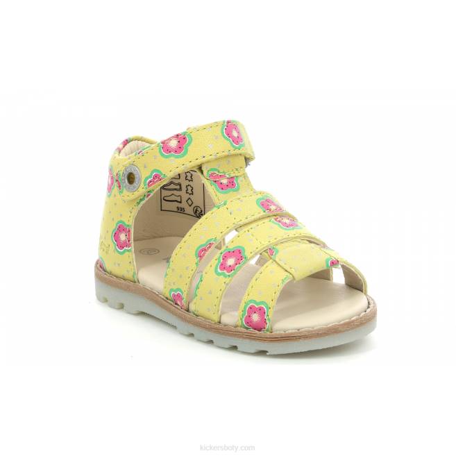 Kickers děti noopi žlutý květ JP26389