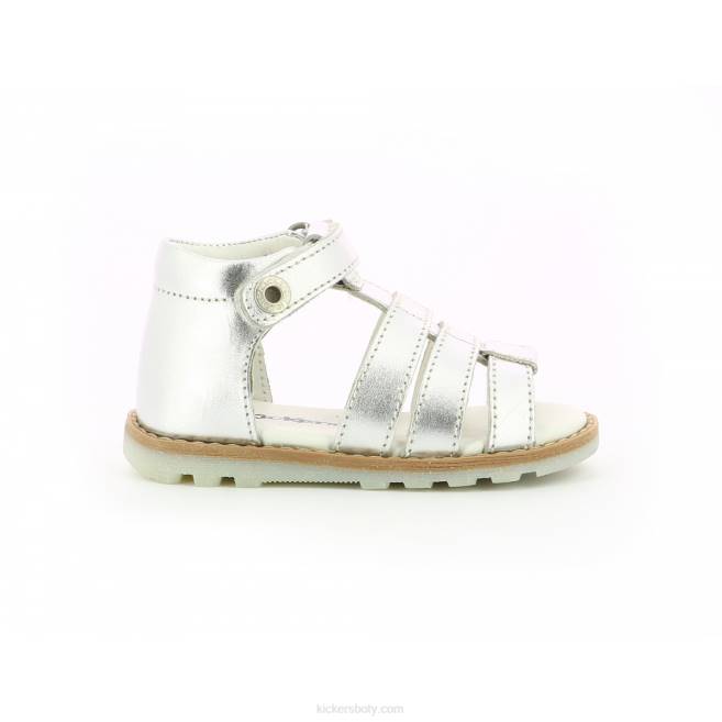 Kickers děti noopi stříbrná JP26462