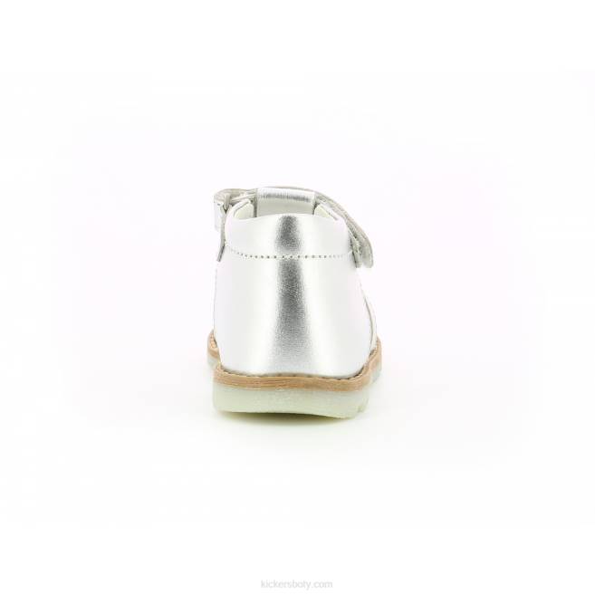Kickers děti noopi stříbrná JP26462