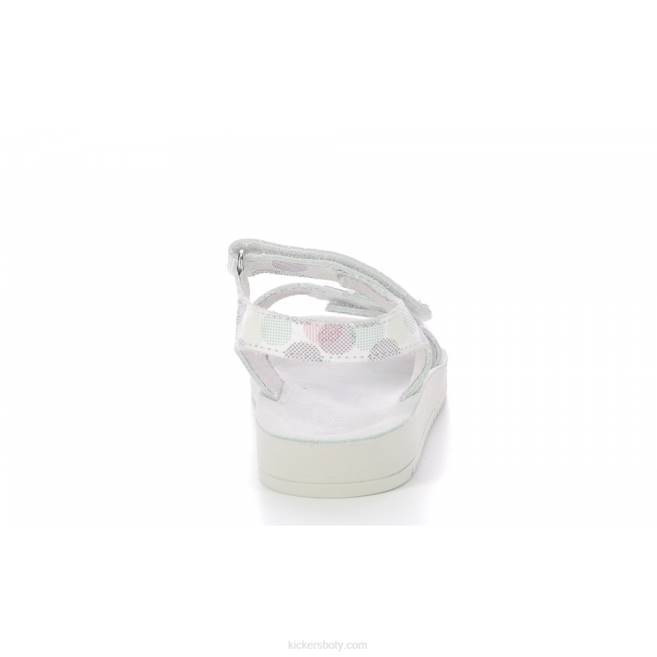 Kickers děti odykick white dots multico JP26487