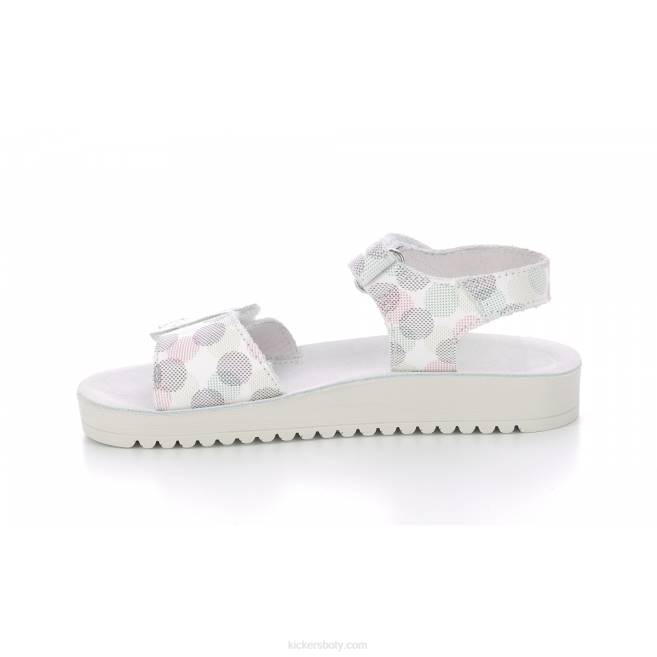 Kickers děti odykick white dots multico JP26487