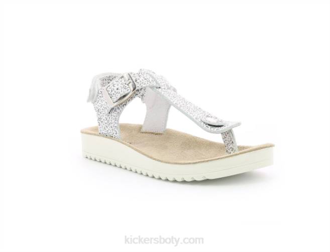 Kickers děti odysse bílý leopard JP26748