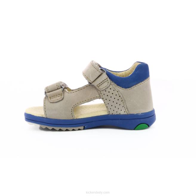 Kickers děti plazabi šedomodrá JP26390