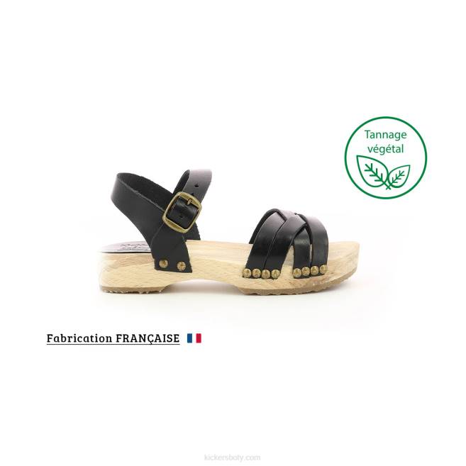 Kickers děti solární černá JP26764