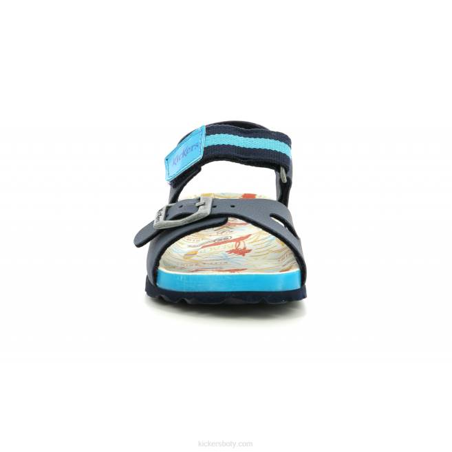 Kickers děti sostreet navy blue surf JP26571