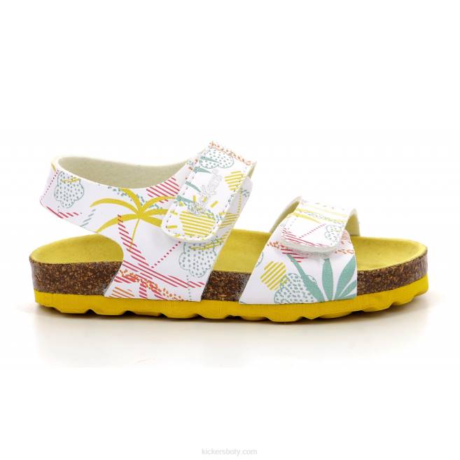 Kickers děti summerkro bílé slunce JP26630