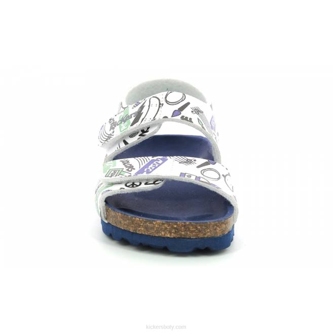 Kickers děti summerkro bílá ulice JP26643