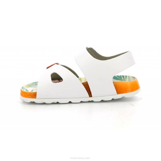 Kickers děti sunkro bílé slunce JP26655