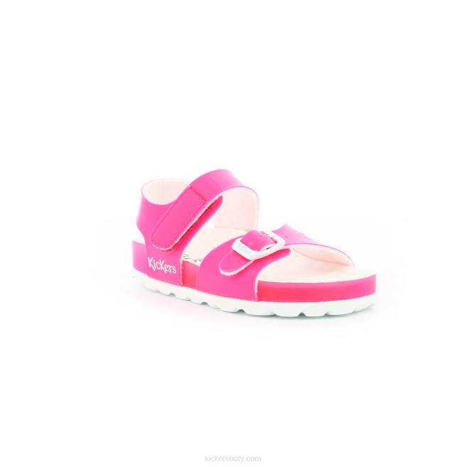 Kickers děti sunkro růžová bílá JP26760
