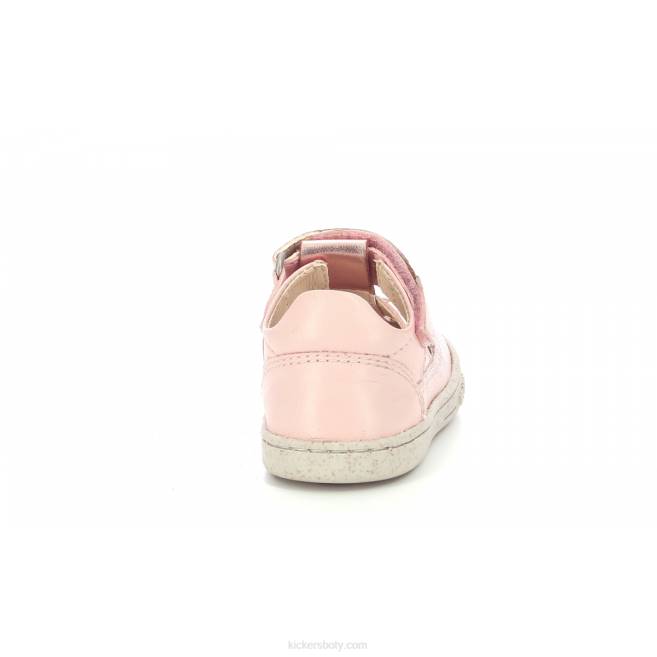 Kickers děti tractus světle růžový JP26627