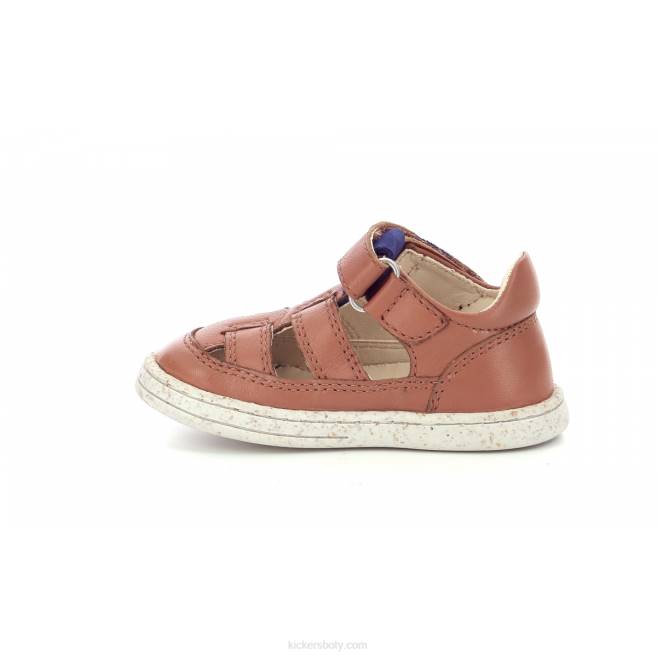 Kickers děti tractus velbloudí modrá JP26460