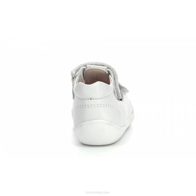 Kickers děti wasabou bílá metalizovaná JP26458