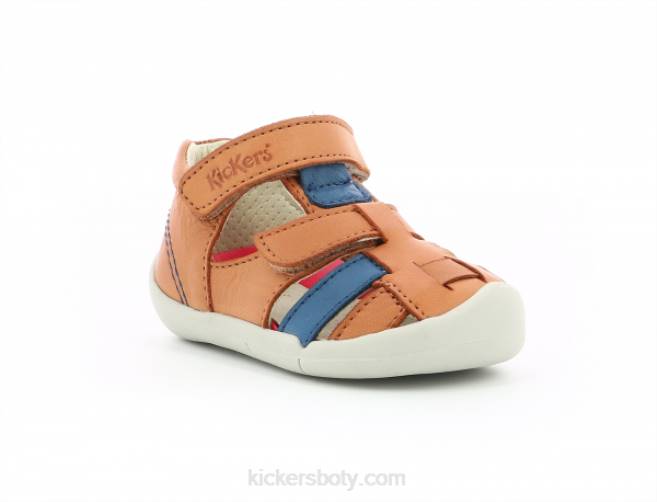 Kickers děti wasabou velbloudí modrá JP26559