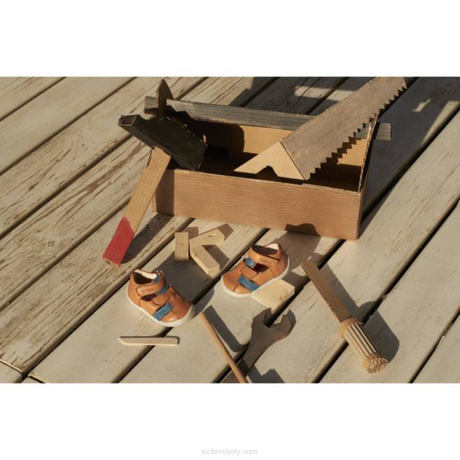 Kickers děti wasabou velbloudí modrá JP26559