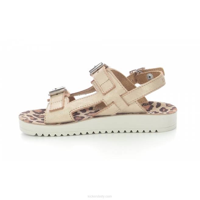 Kickers děti zlato odysa JP26485