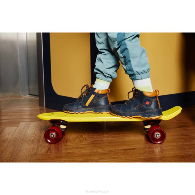 Kickers děti kickdundy tmavě oranžová JP26989