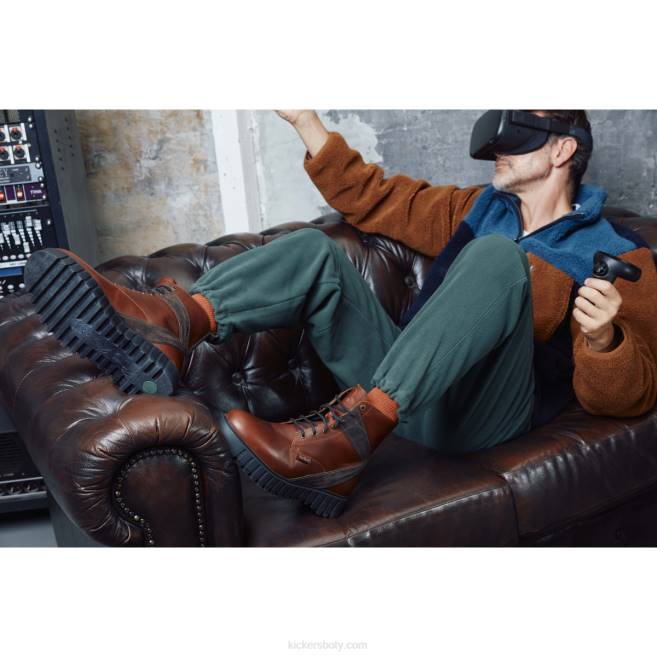 Kickers muži báječná tmavě hnědá JP26355