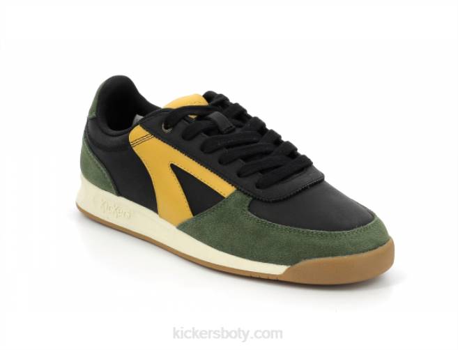 Kickers muži kick krack černá khaki béžová JP26310