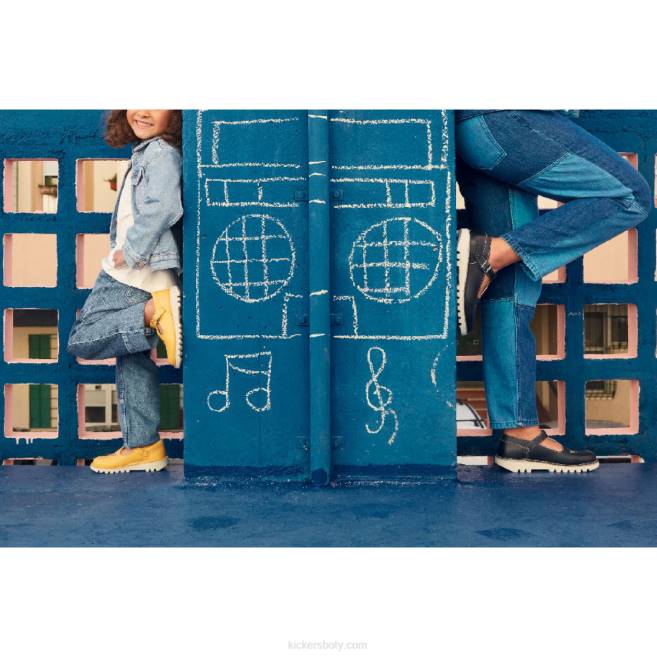 Kickers ženy kick mary jane blue JP26134