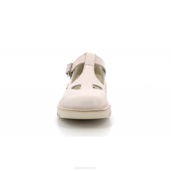 Kickers ženy kick mary jane white JP26135