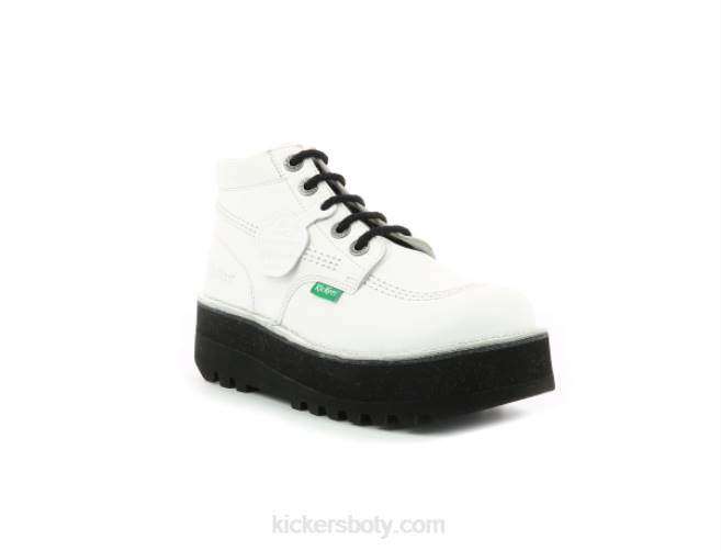 Kickers ženy kickplatform bílá JP26276