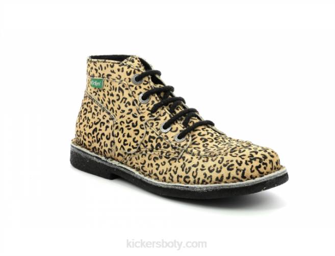 Kickers ženy legendiknew béžový leopard JP26259